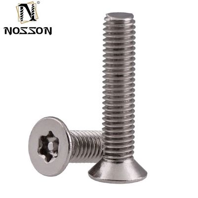 JIS стандартный защитный болт Плоская головка защитные винты Torx Pin Противоугонная машина винт M3 M4 M5 M6 Метрический стандарт