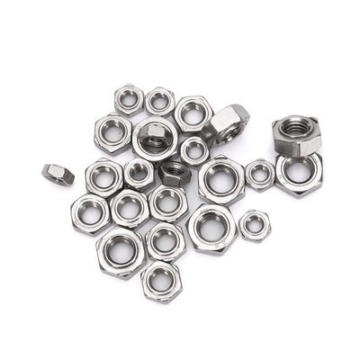 Tianqi Fastener Galvanized Carbon Steel Hexagon Nut для имперской системы измерений и нержавеющей стали 201/304/316