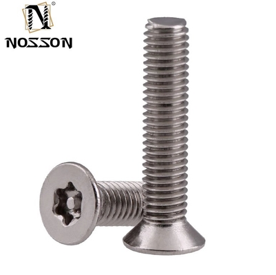 ANSI/ASME Стандарт 304 из нержавеющей стали Torx Round Pan Head With Pin Anti-Theft Security Screws Six Lobe Button Head Tamper Proof Bolts (Стандарт 304 из нержавеющей стали Torx Round Pan Head с шпилем для защиты от кражи)