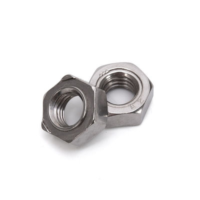 Станцированные нержавеющая сталь SS304 SS316 Шестерковые орехи для болта Предпочтительный выбор в пищевой и напиточной промышленности