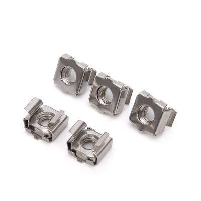 Профессиональная настройка DIN Clip Nut с JIS Standard Blue Phosphate Finish Galvanized Square Lock Nut M4 M6 M8