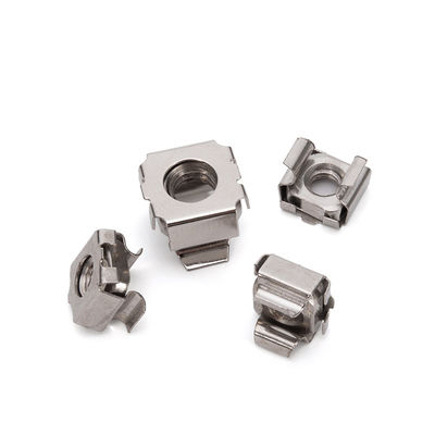 Профессиональная настройка DIN Clip Nut с JIS Standard Blue Phosphate Finish Galvanized Square Lock Nut M4 M6 M8