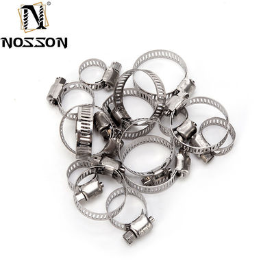 Стандартные метрические измерения тяжелой трубы фитинга тип зажима с материалом из нержавеющей стали и горячего шланга зажима червей зажима