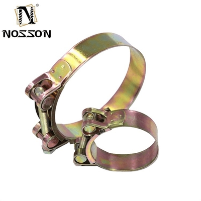 Поддержка ZINC Finish CJan Высокое давление SS304/SS316 Шланговый зажим с сильным зажим и одноприцепными болтами