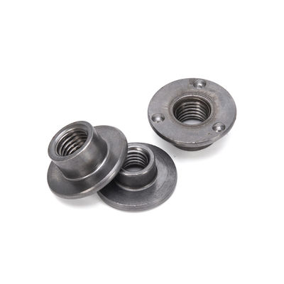 Простые круглые орехи с просверленными отверстиями по стандарту ISO и цинковые для розничной промышленности