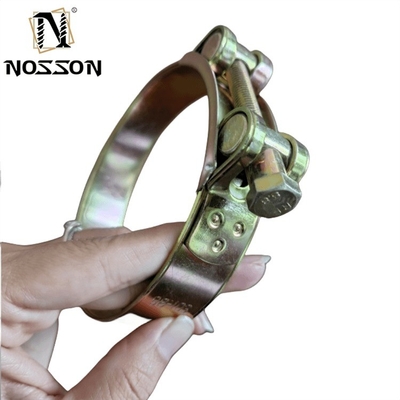 Промышленный класс JIS Standard Solid Robust Heavy Duty Hose Clamp с цинковым покрытием