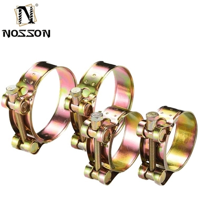Промышленный класс JIS Standard Solid Robust Heavy Duty Hose Clamp с цинковым покрытием