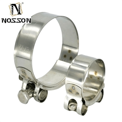 Промышленный класс JIS Standard Solid Robust Heavy Duty Hose Clamp с цинковым покрытием