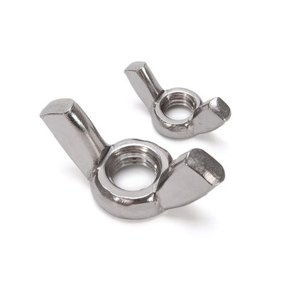 Система метрических измерений Крыловые орехи DIN315 M3 M4 M5 M6 M8 Нержавеющая сталь, непосредственно продаваемая для конкурентной розничной торговли