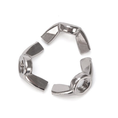 Сцинкованная отделка M6 DIN 315 Нержавеющая сталь для применения в имперских системах измерений