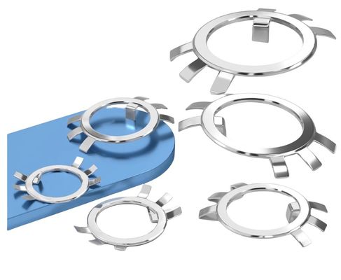 Сплит стиль M6 M8 M10 M12M14 M16M18M20M22M24M27m30 Черная оксидная углеродистая сталь DIN5406 Шестичечечечные раковины для круглых орехов