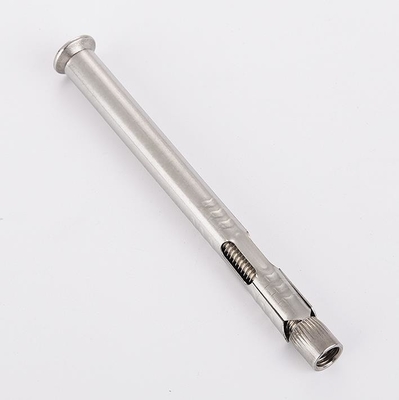 DIN Standard 304 из нержавеющей стали Countersunk Head Hex Socket Expansion Bolt Sleeve Anchors for Window or Door Frame Fixed in Silver