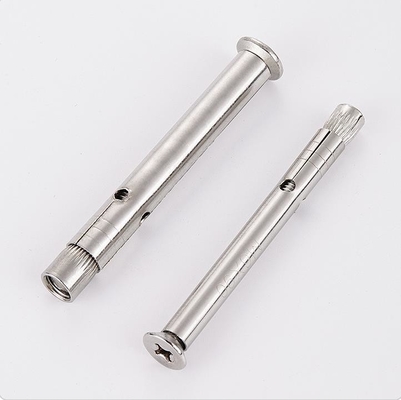 DIN Standard 304 из нержавеющей стали Countersunk Head Hex Socket Expansion Bolt Sleeve Anchors for Window or Door Frame Fixed in Silver