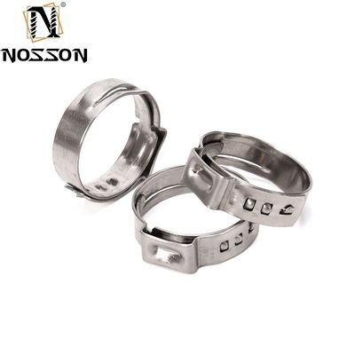 Метрическая система измерений Нержавеющая сталь колга одноушный шланг зажиматель для тонкой толщины шланга зажиматель тяжелой работы