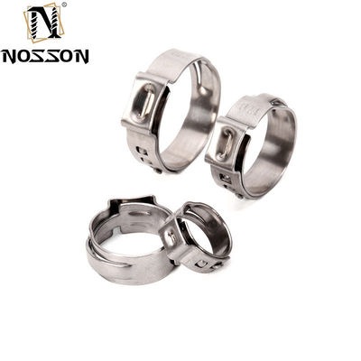 Метрическая система измерений Нержавеющая сталь колга одноушный шланг зажиматель для тонкой толщины шланга зажиматель тяжелой работы