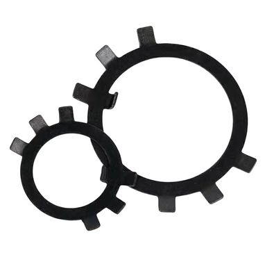 Черный цинковый стальной круглого ореха удержатель шесть когтей анти-потеря отступление плоский стиральный станок для общей промышленности DIN стандарт 300