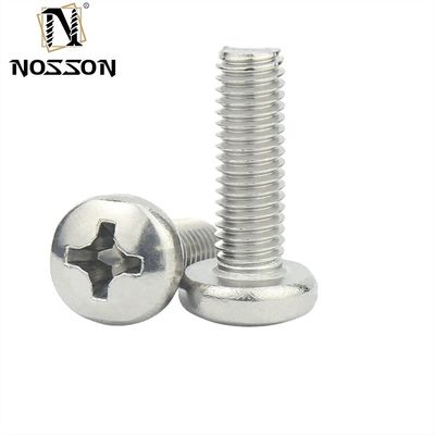 Нержавеющая сталь Метрический DIN 7985 Phillips Pan Machine Head Screw M2 M3 M4 M5 M6 M7 M8 M10 6-32 для промышленных применений