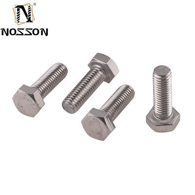 Простая металлическая система измерений 8.8 класса шестигранные болты и гайки M6-M36 M10 DIN933 934 для тяжелых применений