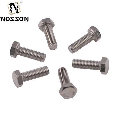 Простая металлическая система измерений 8.8 класса шестигранные болты и гайки M6-M36 M10 DIN933 934 для тяжелых применений