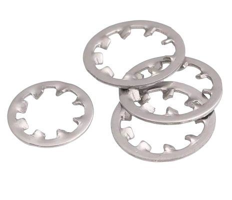 Необходимые плоские зубчатые блокировщики для горнодобывающих операций DIN6797J из нержавеющей стали SS304 из углеродистой стали