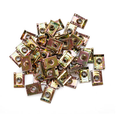 Шестиугольная головка оцинкованная 304 нержавеющая сталь Углеродистая сталь Застежка гайка Механический и электрический шкаф Застежка пружина с простой отделкой