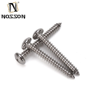 Нержавеющая сталь 304 Трусная кастрюля Грибная зонтичная голова Крестовый деревянный самонажатый винт с системой измерения INCH