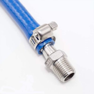 Застежка для шланга с регулируемым быстрым освобождением на заказ 304 нержавеющая сталь Тяжелые застежки для труб из углеродистой стали для здравоохранения