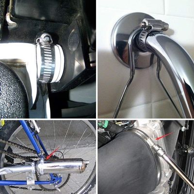 Застежка для шланга с регулируемым быстрым освобождением на заказ 304 нержавеющая сталь Тяжелые застежки для труб из углеродистой стали для здравоохранения