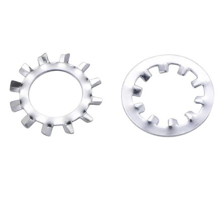 DIN6797J Внутренние зубные промывальники из нержавеющей стали SS304 Углеродистая сталь Цинковая плоская форма зубные промывальники для очистки воды