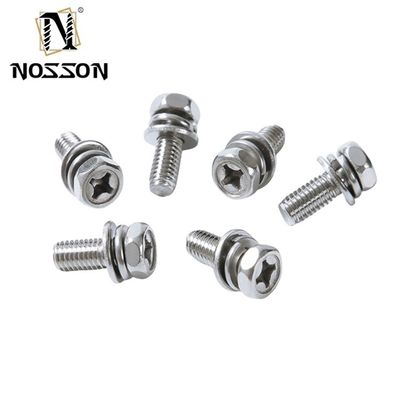 Нержавеющая сталь SUS 304 316 316L Простая конечная крыша с углубленным углублением головы кастрюли сема винт DIN7985 M3 M4 M5 с сертификацией ISO