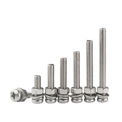 Система метрических измерений на винтовых механизмах из углеродистой стали M1.6 M2 M2.5 M3 M4 M5 M6 M8 M10 M12 M14 M16 M20 GB Standard