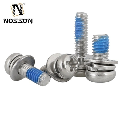 Система измерения INCH Pan Head Cross Screw Zinc M3 M4 M5 M6 с размерами 1,6-20 мм и хромированной отделкой
