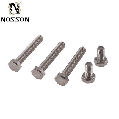 Автомобильное решение крепления GB стандарт M8 M10 из нержавеющей стали полный нить болт с простым отделкой цинковой покрытием