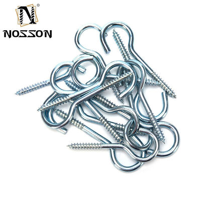 Размеры на заказ M8 глазные винты Черная отделка SS316 Lag Snake Открытые глаза крючок штыки Винт Длинный металл Нержавеющая сталь Сварная овца 45 мм