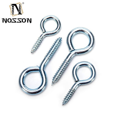 Размеры на заказ M8 глазные винты Черная отделка SS316 Lag Snake Открытые глаза крючок штыки Винт Длинный металл Нержавеющая сталь Сварная овца 45 мм