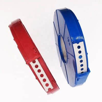 Раствор для монтажа проволоки 100% QC Прошедший белый металлический округлый перфорированный полосатый лента для сборки проволоки