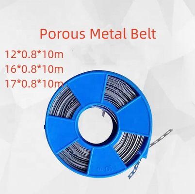 Раствор для монтажа проволоки 100% QC Прошедший белый металлический округлый перфорированный полосатый лента для сборки проволоки