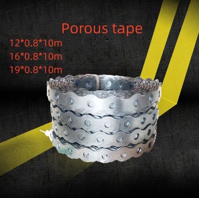 Раствор для монтажа проволоки 100% QC Прошедший белый металлический округлый перфорированный полосатый лента для сборки проволоки