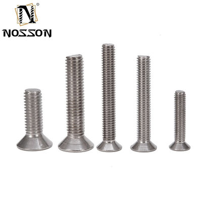 304 нержавеющая сталь перекрестный всасываемый контрзагруженный плоский винт с метрической системой измерений и стандартом JIS