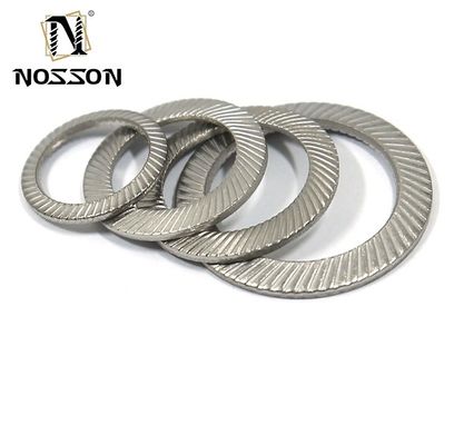 M3-M30 JIS Стандартная углеродистая сталь очернённая оцинкованная двойная зубная клинка рельефная безопасность Бабочка замок стиральная машина в тяжелой промышленности