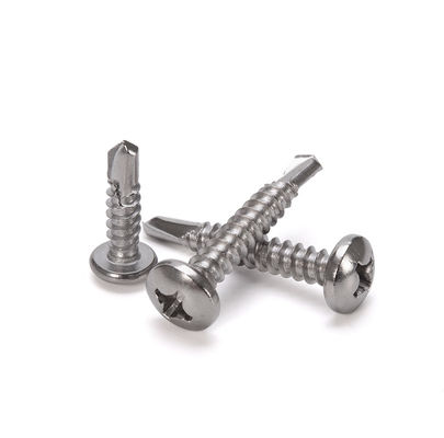 Стальная система измерения INCH Нержавеющая сталь Phillips Button Head Самосверлительный винт от Oukailuo с цинковой отделкой