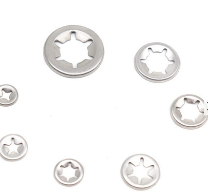 Простая отделка M12 Starlock Washer Внутренний зубной замок для нержавеющей стали 304 подшипниковой скобки и углеродистой стали стандарта JIS M12