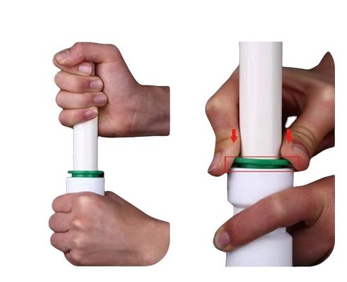 Круглые трубопроводы прямая связь PPR быстрый соединитель с коррозионной стойкостью и равным кодом головы