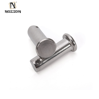 Клевис Пины Стандарт DIN1444 SUS304 Нержавеющая сталь Плоская головка Dowel Pin Фиксационный пин M3 M4 M5 M6 M8 M10 Пиновый вал с отверстиями