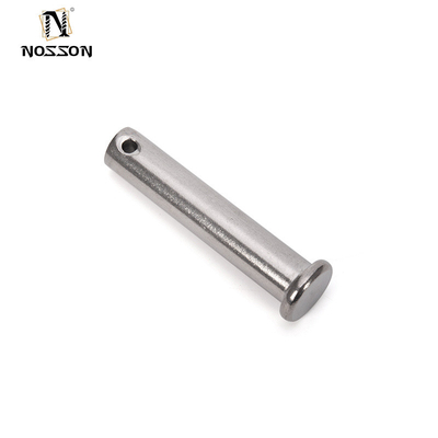 Клевис Пины Стандарт DIN1444 SUS304 Нержавеющая сталь Плоская головка Dowel Pin Фиксационный пин M3 M4 M5 M6 M8 M10 Пиновый вал с отверстиями