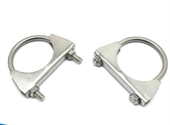 Специализированная выхлопная система Нержавеющая сталь U Bolt Muffler Clamp с метрической системой измерений Стандарт и стандарт