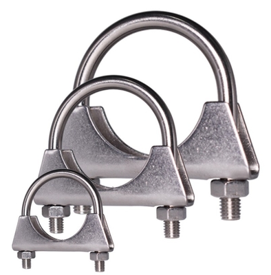 Специализированная выхлопная система Нержавеющая сталь U Bolt Muffler Clamp с метрической системой измерений Стандарт и стандарт