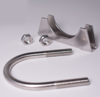 Специализированная выхлопная система Нержавеющая сталь U Bolt Muffler Clamp с метрической системой измерений Стандарт и стандарт