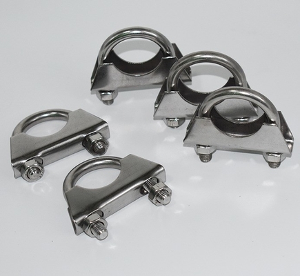 GB Standard Steel Performance Exhaust Pipe U-bolt Clamps for Industrial Applications (Стандартизированные зажимы для выхлопных труб из стали для промышленных применений)