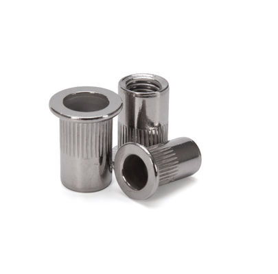 DIN Standard Zinc Plated Carbon Steel Flat Head Rivetnut Blind Rivet Nuts Threaded Insert Blend Nut для универсальных решений крепления